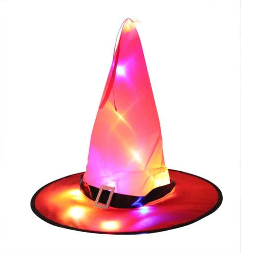 Halloween Decoration Witch Hat LED Lights Halloween Elf Ears Kids Home Party Decor Supplies Outdoor Tree Hanging Ornament - Image 9
