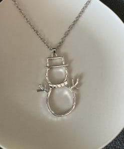 Personalized Snowman Earrings And Pendant Fashion Simple Christmas Hollow Necklace For Women Jewelry 11 9667b014 99b9 4fae 83ae af0b75281875