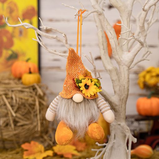 Thanksgiving Decoration Supplies Doll Pendant - Image 4