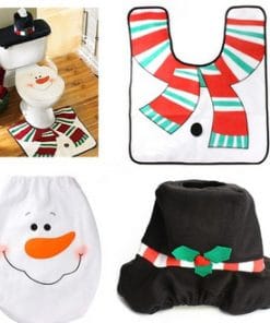 Christmas Style Printed Bathroom Toilet Set 14 a24041cb aa96 4536 83fc 48c55db66f59