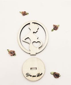 Mother's Day Home Decor Wooden Holiday Gift Creative Desktop Ornament