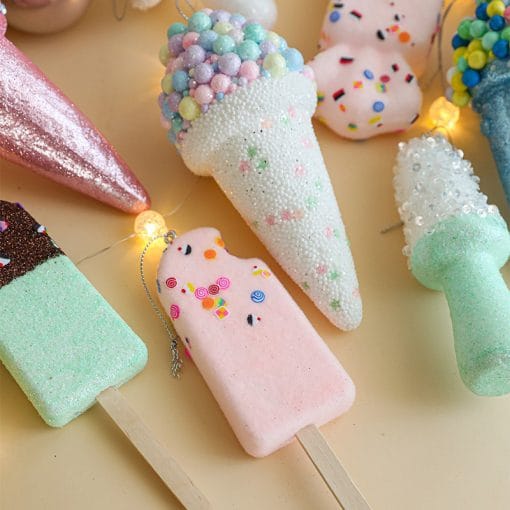 Creative Pendant Ice Cream Christmas Tree Decoration Small Hanging Pieces - Image 8
