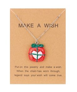 Cute Cartoon Resin Necklace Christmas Snowman Santa Claus Pendant Clavicle Chain Necklace For Women Jewelry 19 ae319bb5 cf3e 415e 9cbf e2b9d491d6d6