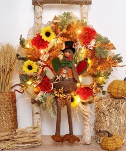 Thanksgiving Decoration Luminous Garland Pendant