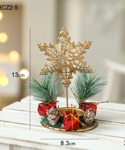 Christmas Candlestick Golden Wrought Iron Window Decoration 18 afb3549e 974e 4f36 9d7d ae1d6ad2b407 trans