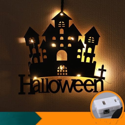Halloween LED Decorative Lights Luminescent Spider Listing Home Decor Lamp - Image 6