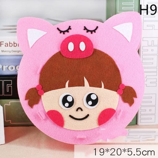 Holiday Decoration Non-woven Lantern Children's Handmade DIY Material Kit - Image 7