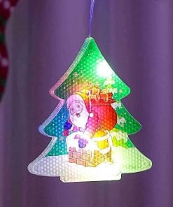 Painted Christmas Curtain Lights Holiday Layout Rubber-covered Wire Ambience Light 13 b71a7e1d 031c 4321 9d5e 03928f7b5214