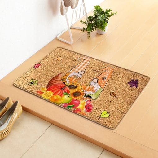 Thanksgiving Day Fall Autumn Pumpkin Doormat Thanksgiving - Image 2