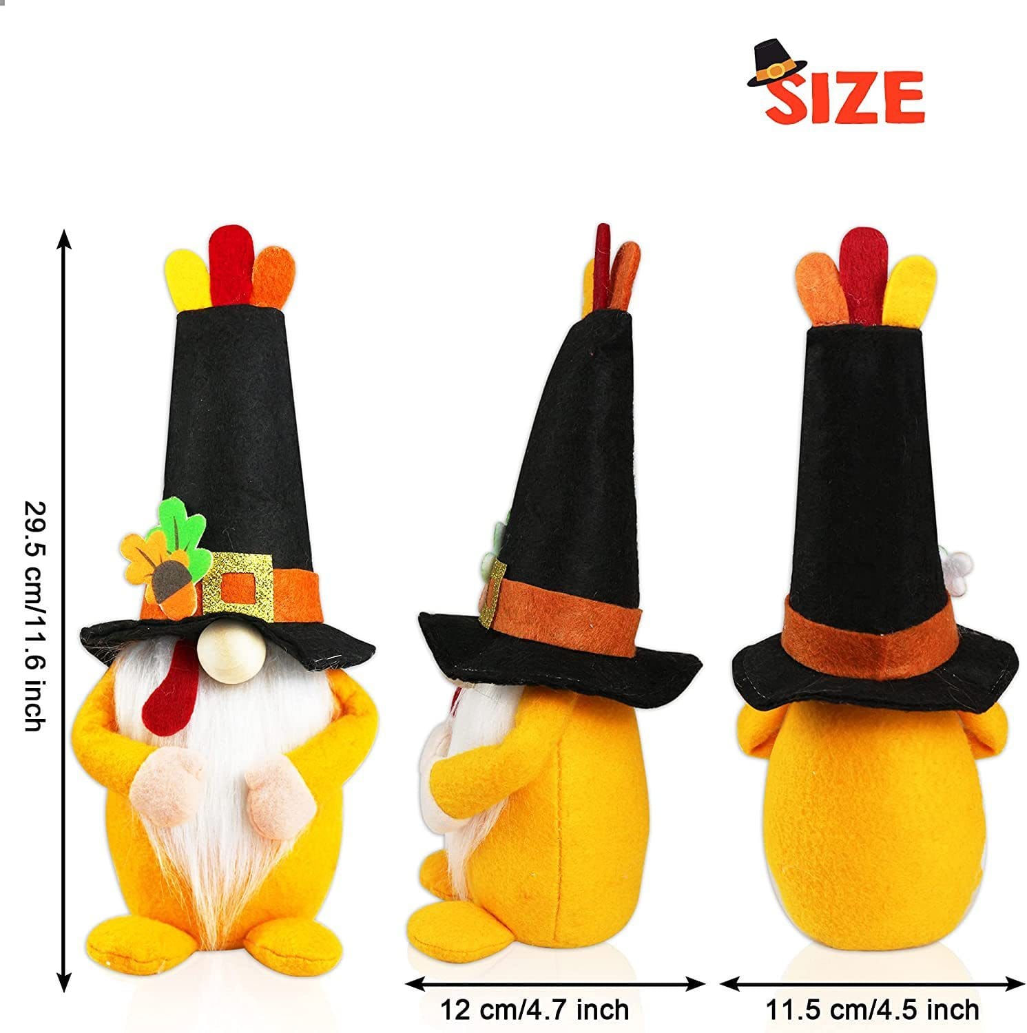 Thanksgiving Plush Decorative Doll 9 Thanksgiving Plush Decorative Doll - Image 7