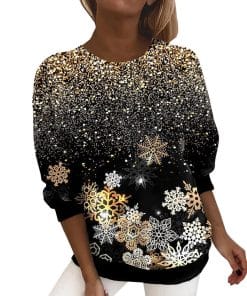 Snowflake Christmas 3D Digital Printing Sweater 10 ba6f2ae5 f554 47ca a569 e3922ff69fab