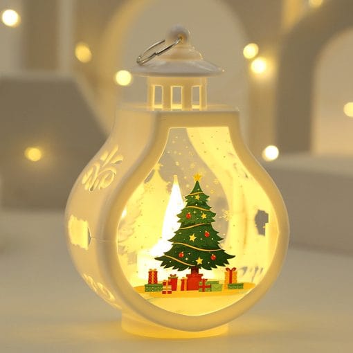Christmas Candle Lamp Romantic Ornaments - Image 6