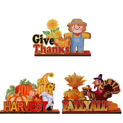 Thanksgiving DIY Wooden Letter Ornaments - Image 4