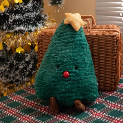 Plush Pillow Christmas Tree Decorative Gift Doll - Image 5