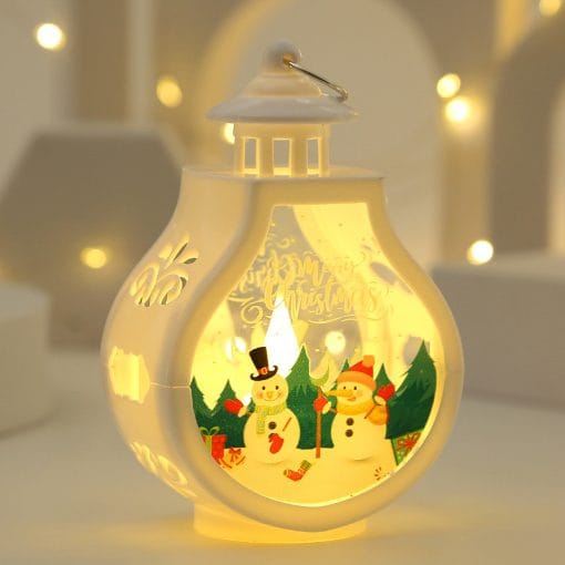 Christmas Candle Lamp Romantic Ornaments - Image 3