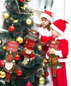 2024 New Year Xmas Big Stockings Set Decorations Christmas 3D Plush Big Sock Christmas Tree Pendant Decorating Supplies 18 c2b39c1b c5dc 46d9 acc8 bdf41c7dbac2