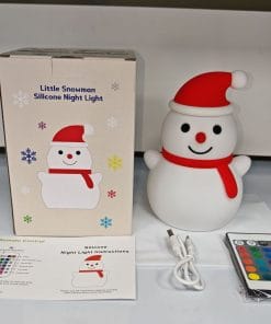 Christmas Ice Man Silicone Pat Lamp Remote Control Ambience Light 13 c705f73c cd07 4fb8 b525 8861429a34fd