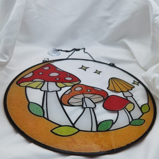 Easter Window Decoration Mushroom Acrylic - Image 5