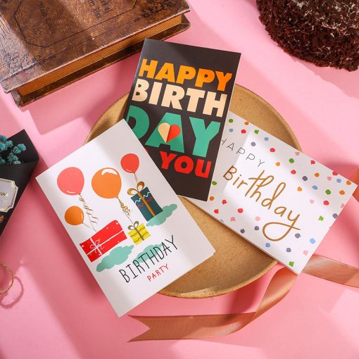 Hand Drawn Birthday Greeting Cards Set – Cute & Colorful Designs for Warm Wishes - Image 2