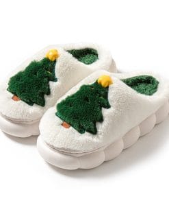 Christmas Tree Women's Home Slippers 14 cbc1c982 4116 4a92 90ac 857a2245e9c6