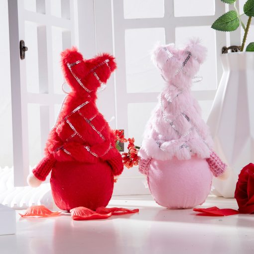Valentine’s Day Decorations – Luminous Doll Couple Token Gift - Image 10