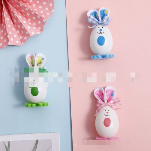 Easter Bunny Easter Decorative Gift Rabbit Shape Home Decorations Ornaments - Image 8