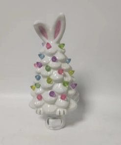 Easter Bunny Shape Ceramic Tree Decorations Spring Easter Bunny Glow Ornaments Easter Bunny Tree 12 d064af64 9bdd 4666 8135 5870f16665cd