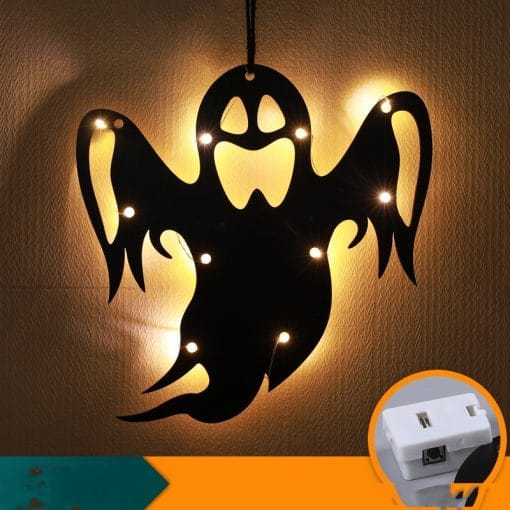 Halloween LED Decorative Lights Luminescent Spider Listing Home Decor Lamp - Image 4