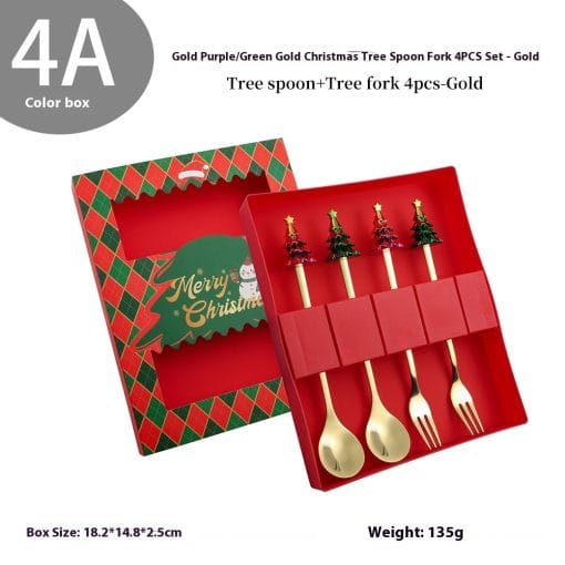 Christmas Spoon Kit Cartoon Funny Snowman - Image 7