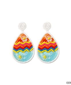 Hand-woven Easter Egg Earrings Easter Decoration Jewelry 10 d2ef83d5 fef6 4ccc b24c 79ad619a7667
