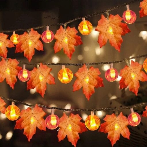 Halloween Decoration Thanksgiving Decor Pumpkin Light - Image 2