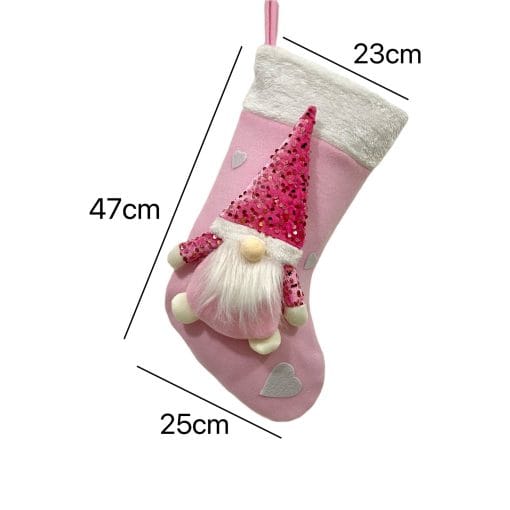 Christmas Decorations Gift Bag Christmas Sequins Faceless Doll Pendant - Image 7