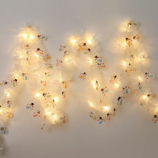 Christmas Ribbon Strip Light Band Atmosphere String - Image 5