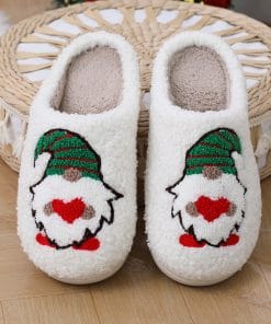 Cute Cartoon Santa Claus Home Slippers Couple Indoor Floor Bedroom Slipper Christmas Warm Shoes Women Men 15 dc2f8121 3b78 400b 9afe 7f58fbaf8c9f