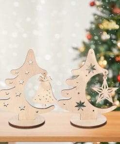 DIY Christmas Tree Hollow Hanging Decoration Table Holiday Party 17 dc4bd1f9 d5e9 4c32 9f74 9a268892bb21