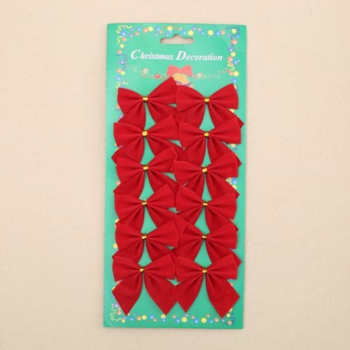 Christmas Tree Ornaments Christmas Decoration Bow - Image 3