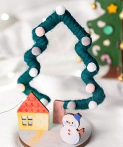 DIY Xmas Tree Kits Xmas Handicraft Tree Making Sets DIY Tree Making Kits