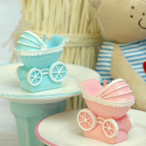 Creative Stroller Birthday Candle - Perfect for Cakes & Party Decorations