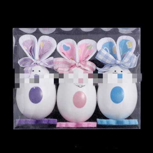 Easter Bunny Easter Decorative Gift Rabbit Shape Home Decorations Ornaments - Image 6