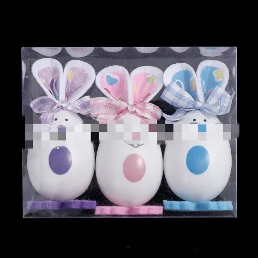 Easter Bunny Easter Decorative Gift Rabbit Shape Home Decorations Ornaments - Image 6