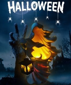 Faceless Ghost Sculpture Halloween Ghoul Resin Sculpture Decoration Party Decoration For Home Decor