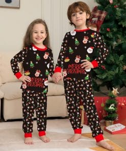 Family Christmas Matching Pajamas Set Christmas Pajamas For Family Christmas PJS Xmas Sleepwear 12 eda9e432 b795 47ae b64b a6f5549b137d