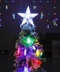 Solar Christmas Decorations – LED Pentagram Lights for Festive Charm 17 f3aa19e1 79b8 4094 96ce 5f11ddc348d5