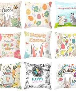 Easter Pillowcase Short Plush Cushion