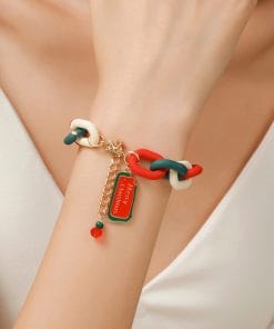 Creative Christmas Metal Chain Bracelet For Women Men Santa Claus Christmas Tree Snowflake Snowman Pearl Bangles New Year Gifts 15 f7250240 20f2 453d 9db0 06ef43a68bf4
