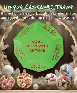 Santa Claus Exchange Gift Dice
