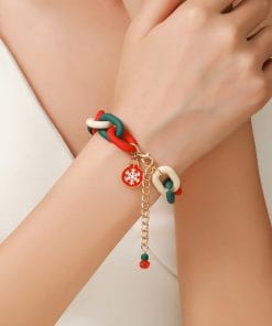 Creative Christmas Metal Chain Bracelet For Women Men Santa Claus Christmas Tree Snowflake Snowman Pearl Bangles New Year Gifts 16 fd21528c 3f39 48ce a8c0 0b9bc1364932