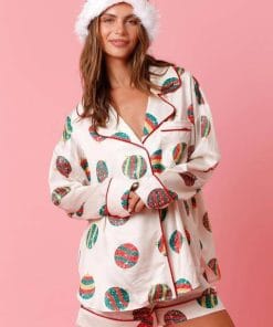 Satin Printed Santa Claus Two-piece Suit Home 17 fdd9bfb4 ea8a 4eb3 a78a 7fcbada25f33