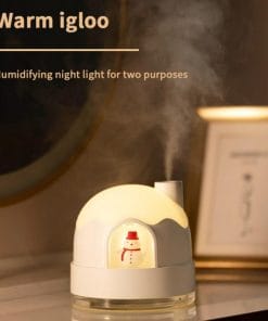 USB Igloo Humidifier With Heavy Fog Volume And Silent