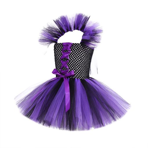 Children's Holiday Party Performance Costume Cosplay Witch Masquerade - Image 4